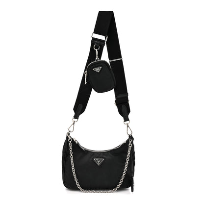 Prada Nylon Re-Edition 2005 Shoulder Bag Black 1 of 11