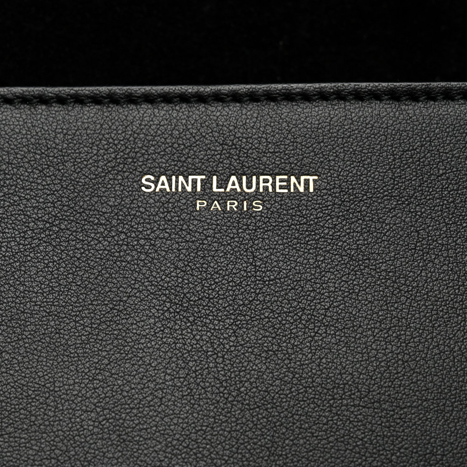 Saint Laurent Calfskin Classic Y Ligne Clutch Black 6 of 9
