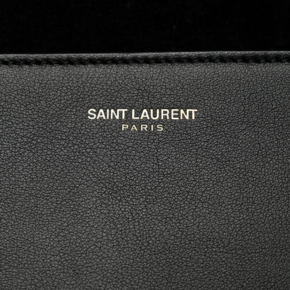 Saint Laurent Calfskin Classic Y Ligne Clutch Black 6 of 9