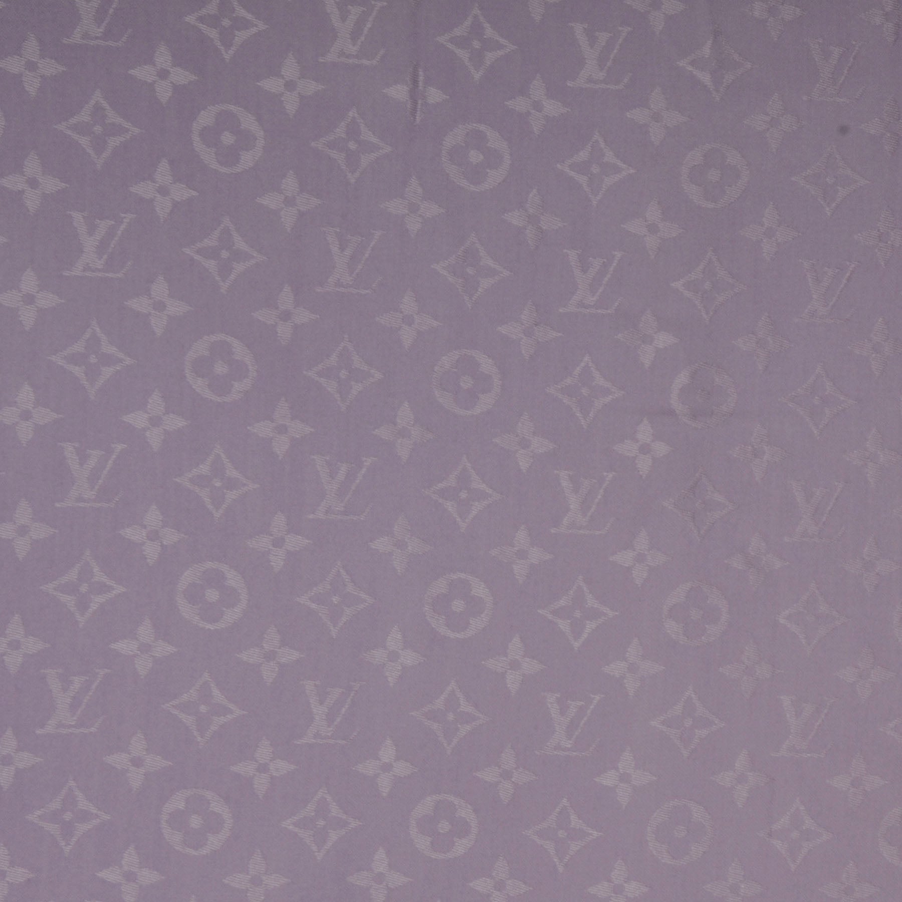Louis Vuitton Wool Silk Monogram Shawl Parme 4 of 5