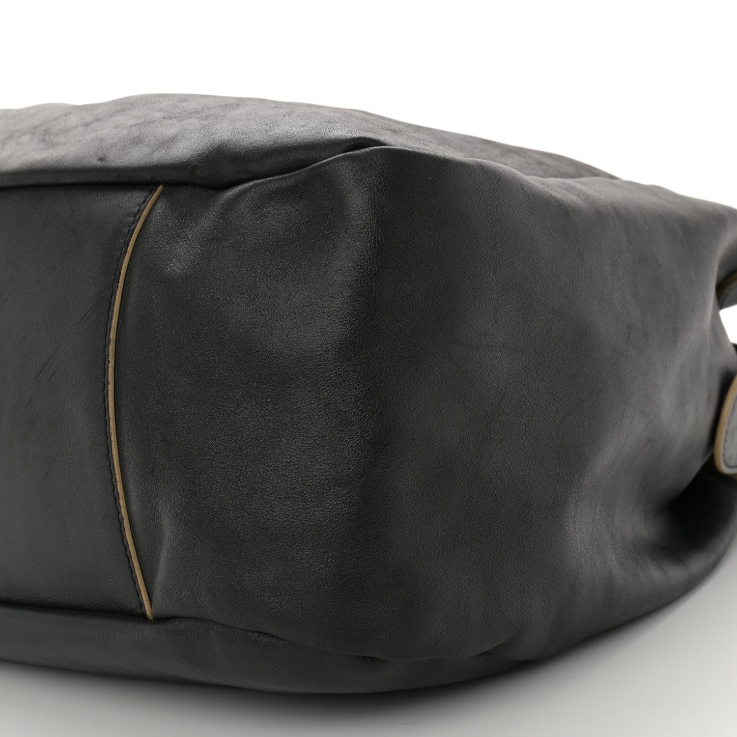 Chanel Lambskin Large Edgy Hobo Black 10 of 14
