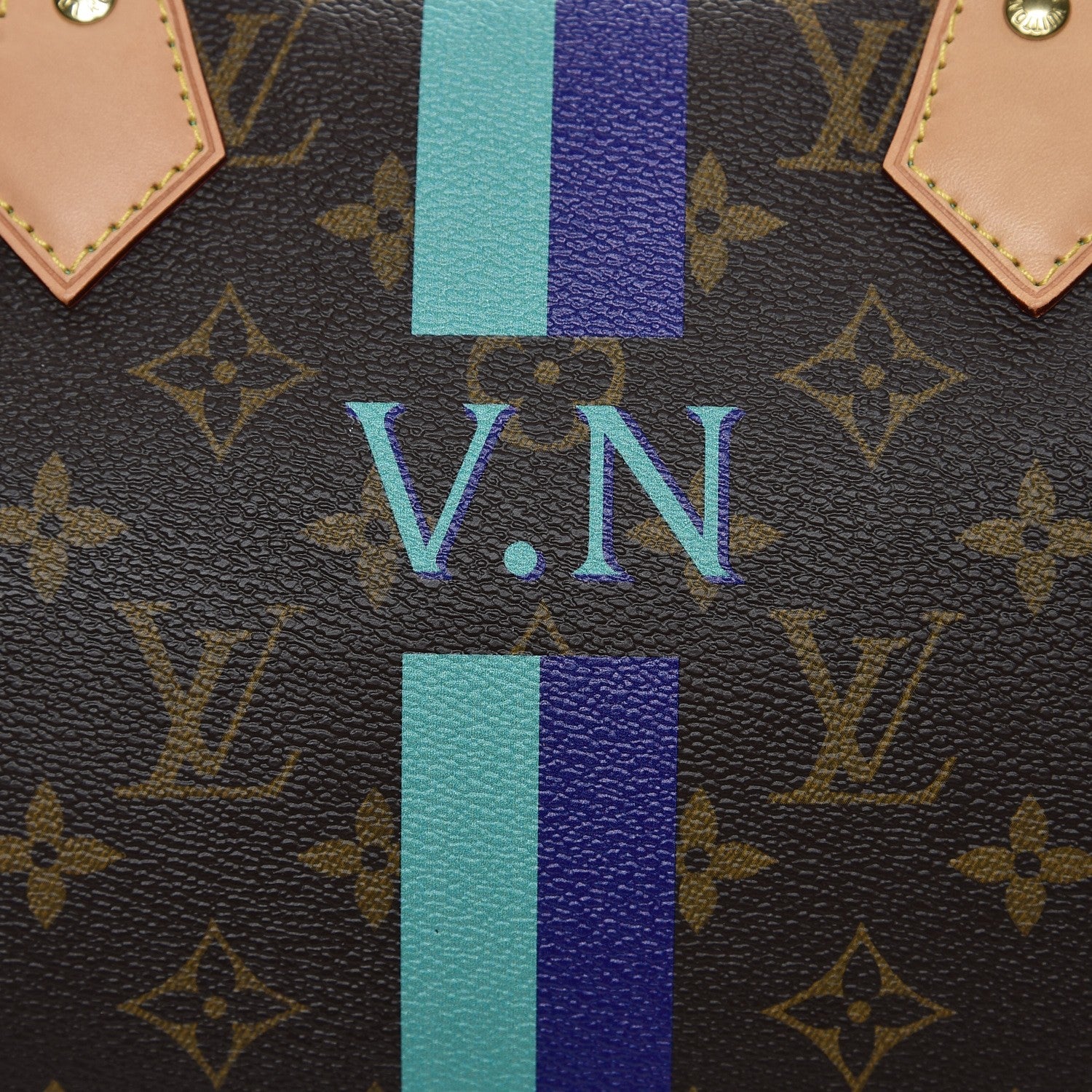 Louis Vuitton Monogram My LV Heritage Speedy 35 Vert Clair Violet 7 of 8