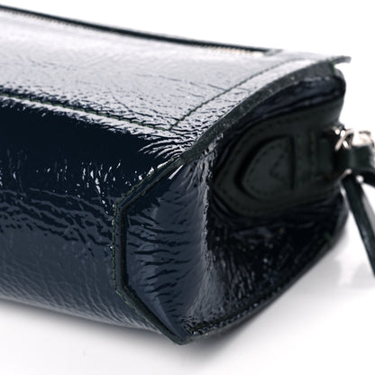 Louis Vuitton Vernis Deerskin Bonded Chain Pochette Marine 10 of 13