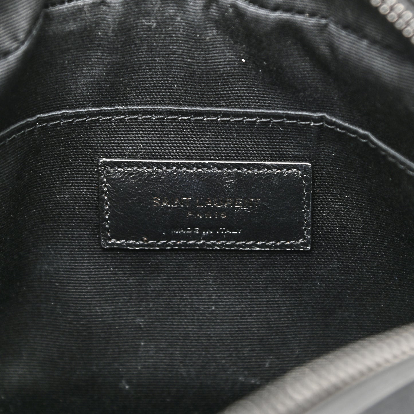 Calfskin Matelasse Monogram Lou Camera Bag Black