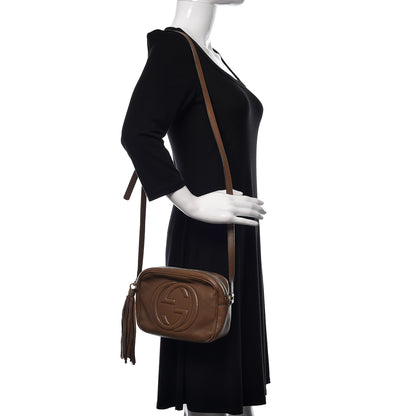 Gucci Cellarius Calfskin Small Soho Disco Bag Acero 2 of 18