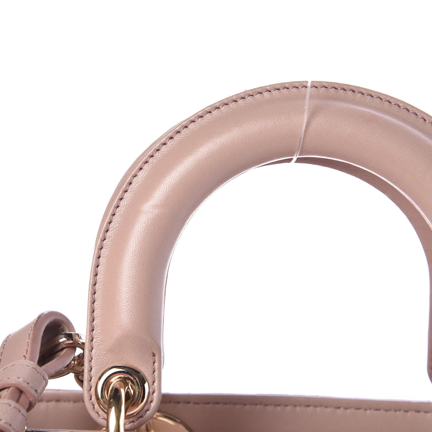 Christian Dior Lambskin Cannage Small Lucky Badges My Lady Dior Taupe 10 of 11