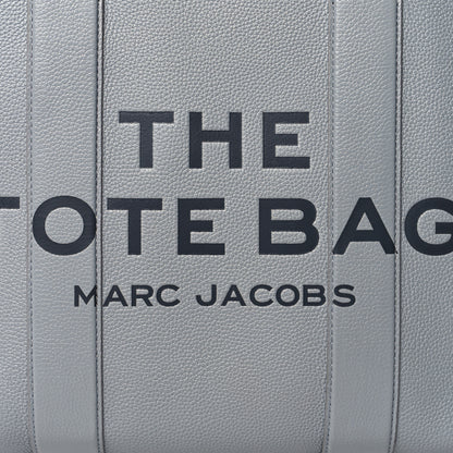 Marc Jacobs Grained Calfskin Large The Tote Bag Wolf Grey 7 of 9