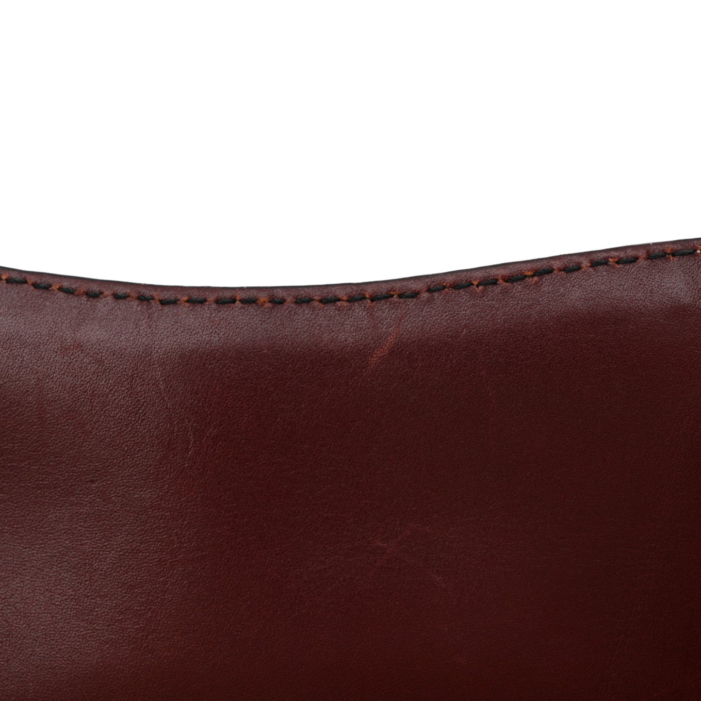 Monogram Studded Small Horsebit Clutch Bordeaux