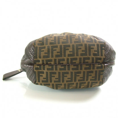 Fendi Zucca Nappa Nuvolata Vitello Tortuga Spy Bowler Tobacco Moro 4 of 10