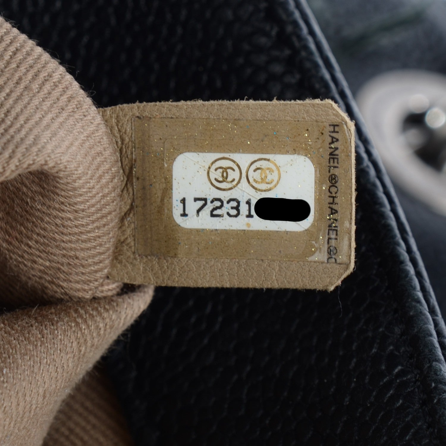 Chanel Caviar Stitch Medium Simply CC Flap Black 7 of 8