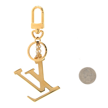 Louis Vuitton Metal Taurillon LV Capucines Bag Charm Key Holder Black 2 of 4