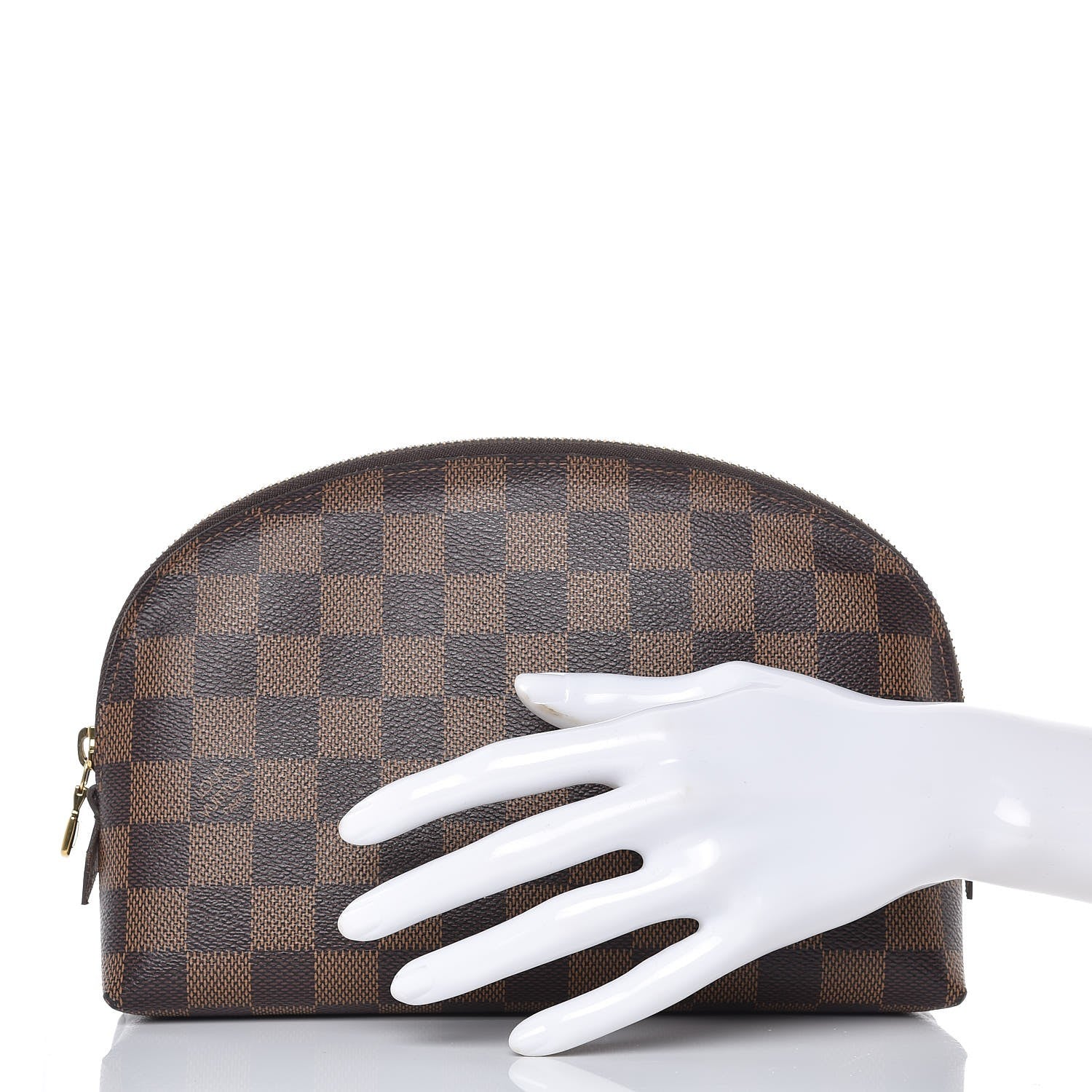 Louis Vuitton Damier Ebene Cosmetic Pouch GM 2 of 8