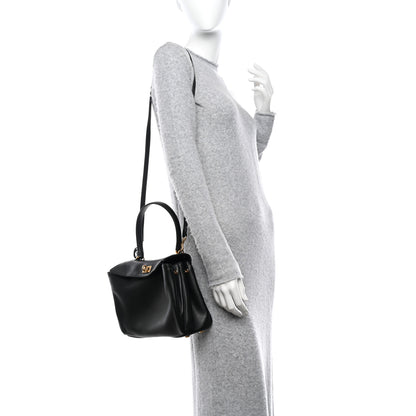 Balenciaga Natural Smooth Calfskin Small Rodeo Top Handle Handbag Black 1 of 10