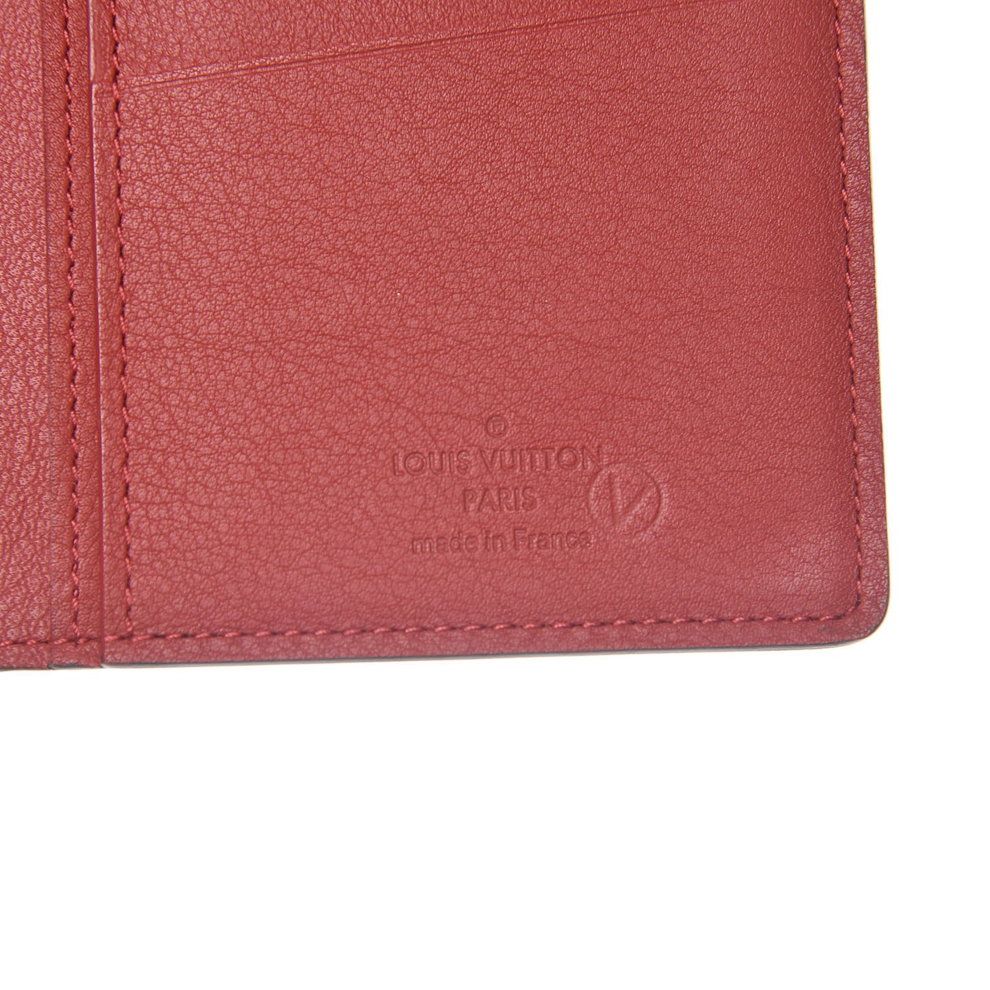 Taurillon Brazza Wallet Rouge