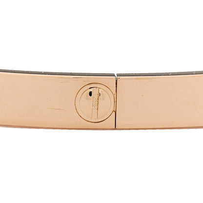 Cartier 18K Pink Gold Medium LOVE Bracelet 17 4 of 10