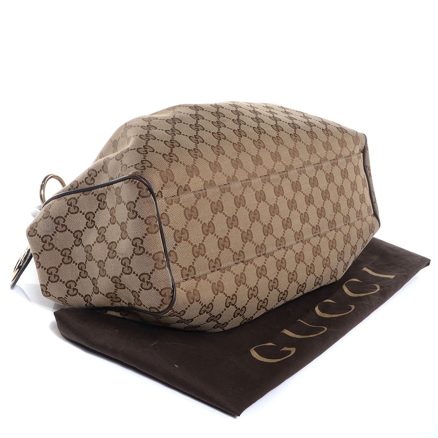 Monogram Medium Sukey Tote Dark Brown