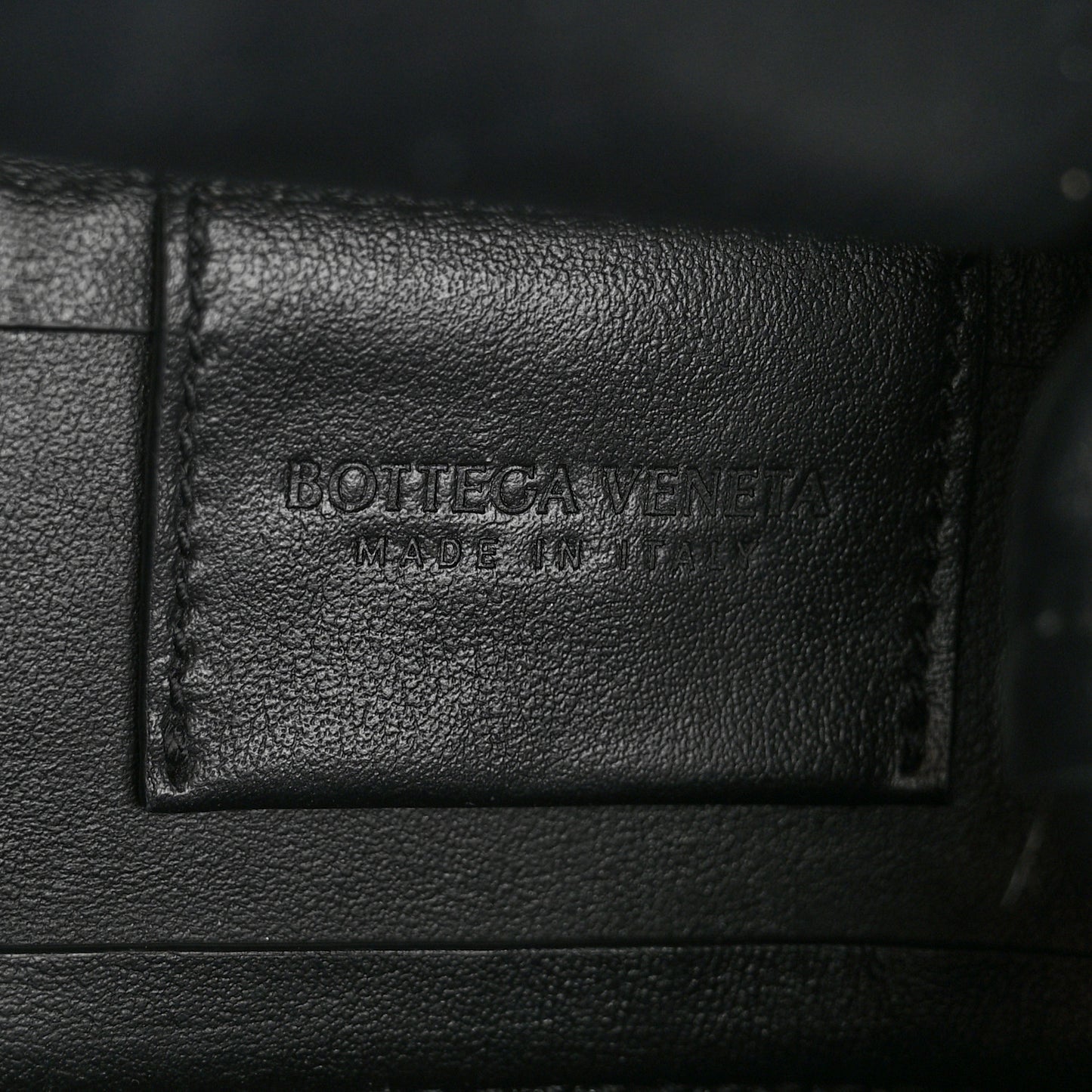 Calfskin Small The Point Triangle Bag Black