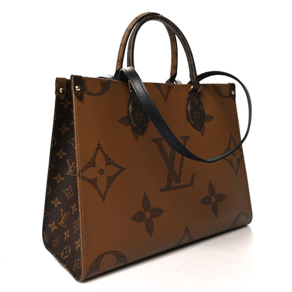 Louis Vuitton Reverse Monogram Giant Onthego MM 3 of 11