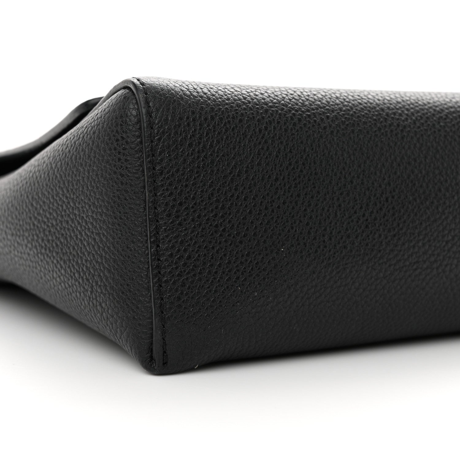 Burberry Grainy Calfskin Vintage Check Note Crossbody Bag Black 8 of 13