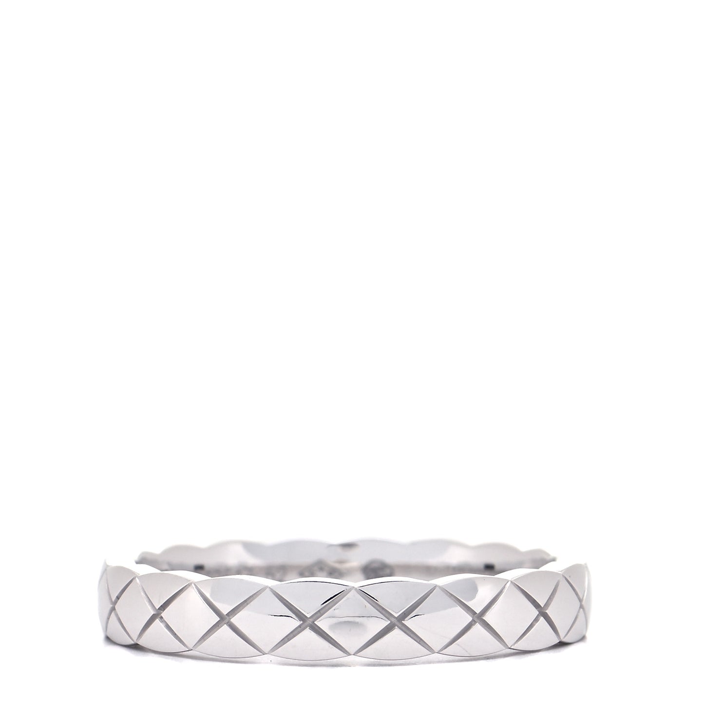 18K White Gold Mini Coco Crush Ring 52 6