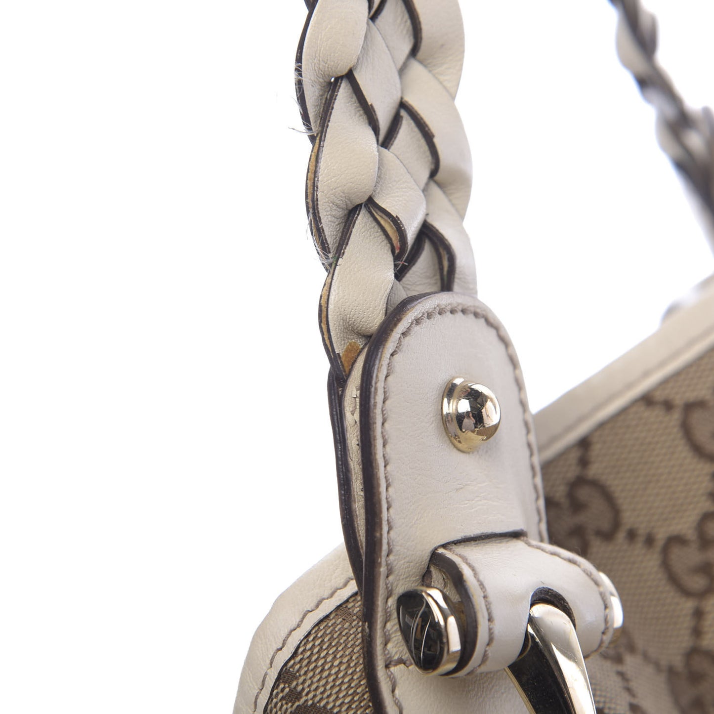 Monogram Small Pelham Shoulder Bag Off White