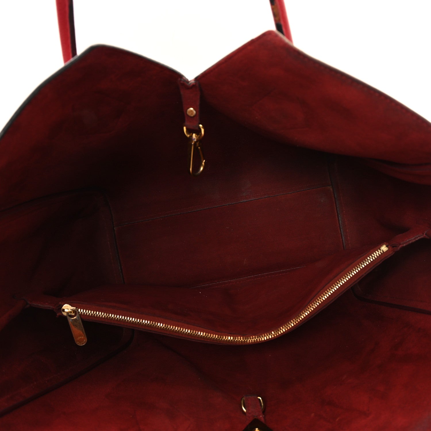 Louis Vuitton Calfskin Monogram Kimono Tote Cherry 5 of 12
