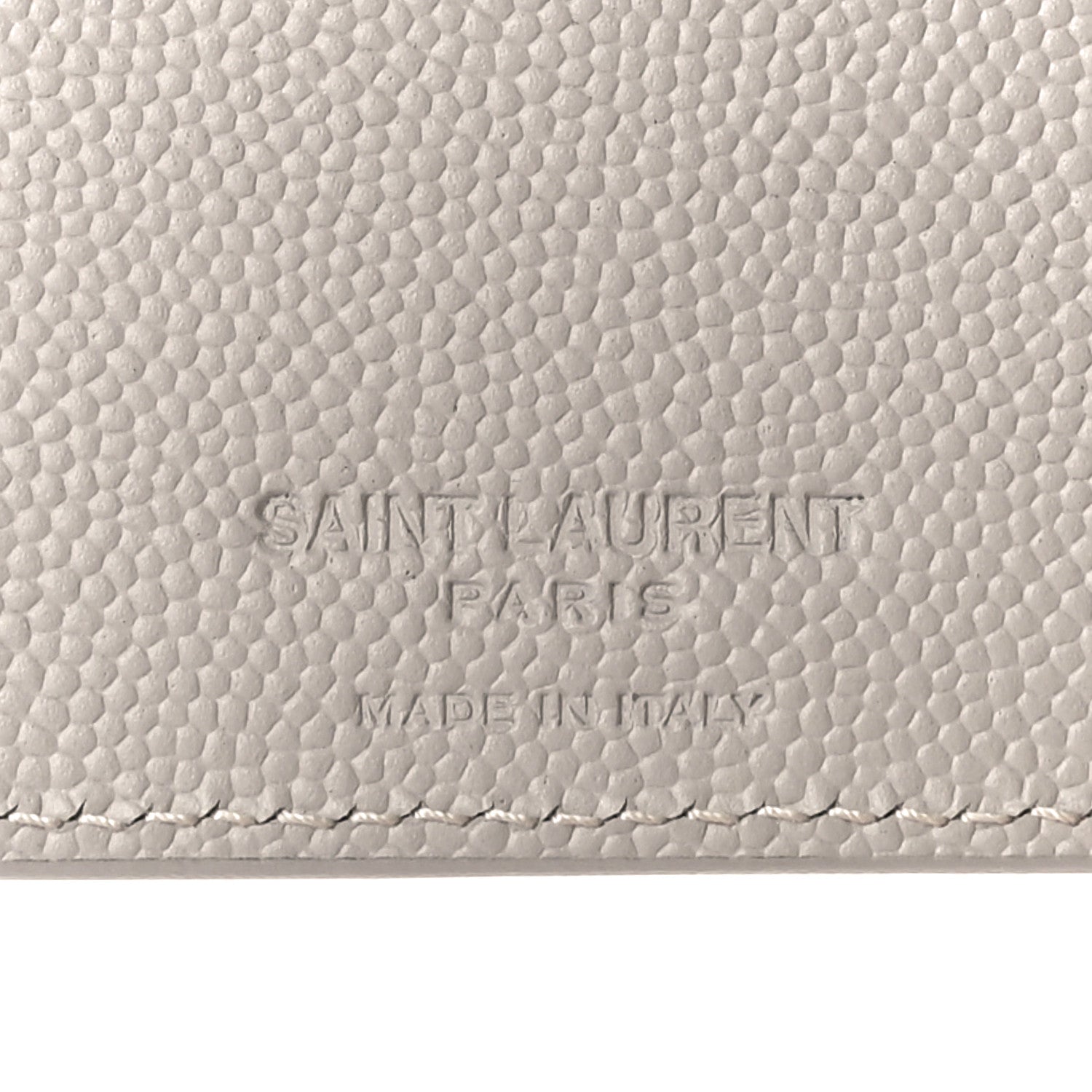 Saint Laurent Grain De Poudre Paris East West Wallet Storm 6 of 9