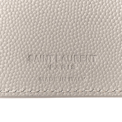 Saint Laurent Grain De Poudre Paris East West Wallet Storm 6 of 9