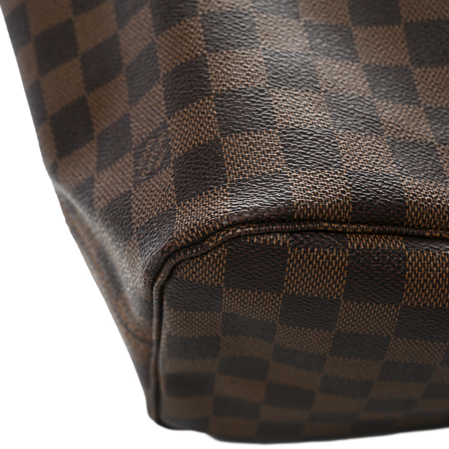 Damier Ebene Neo Neverfull MM Rose Ballerine