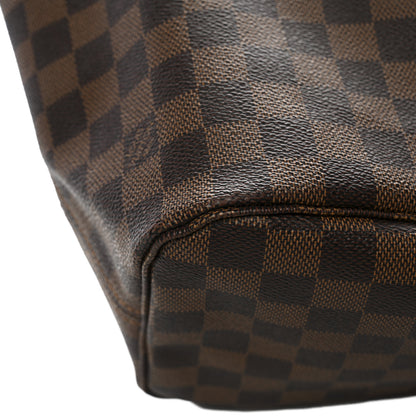Louis Vuitton Damier Ebene Neo Neverfull MM Rose Ballerine 15 of 15