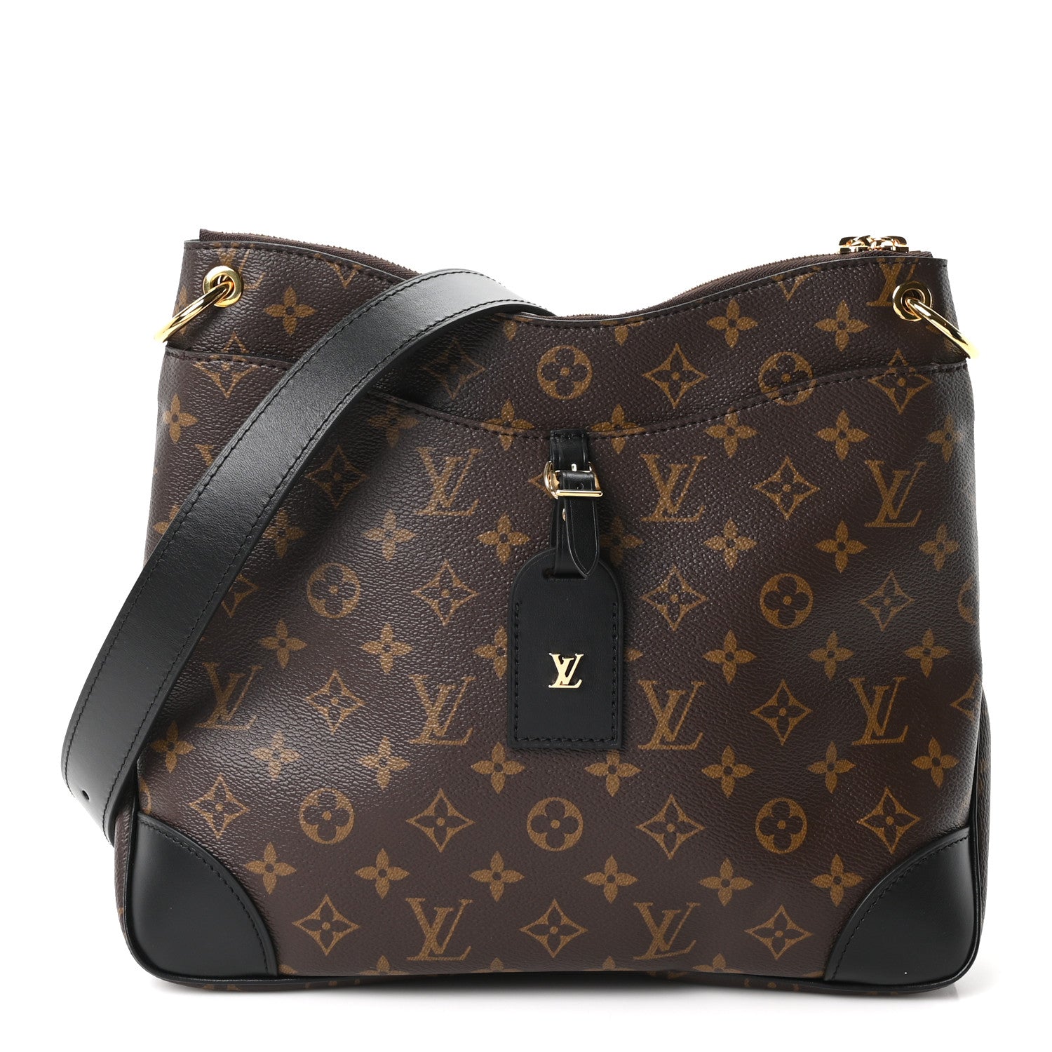 Louis Vuitton Monogram Odeon MM Black 1 of 9