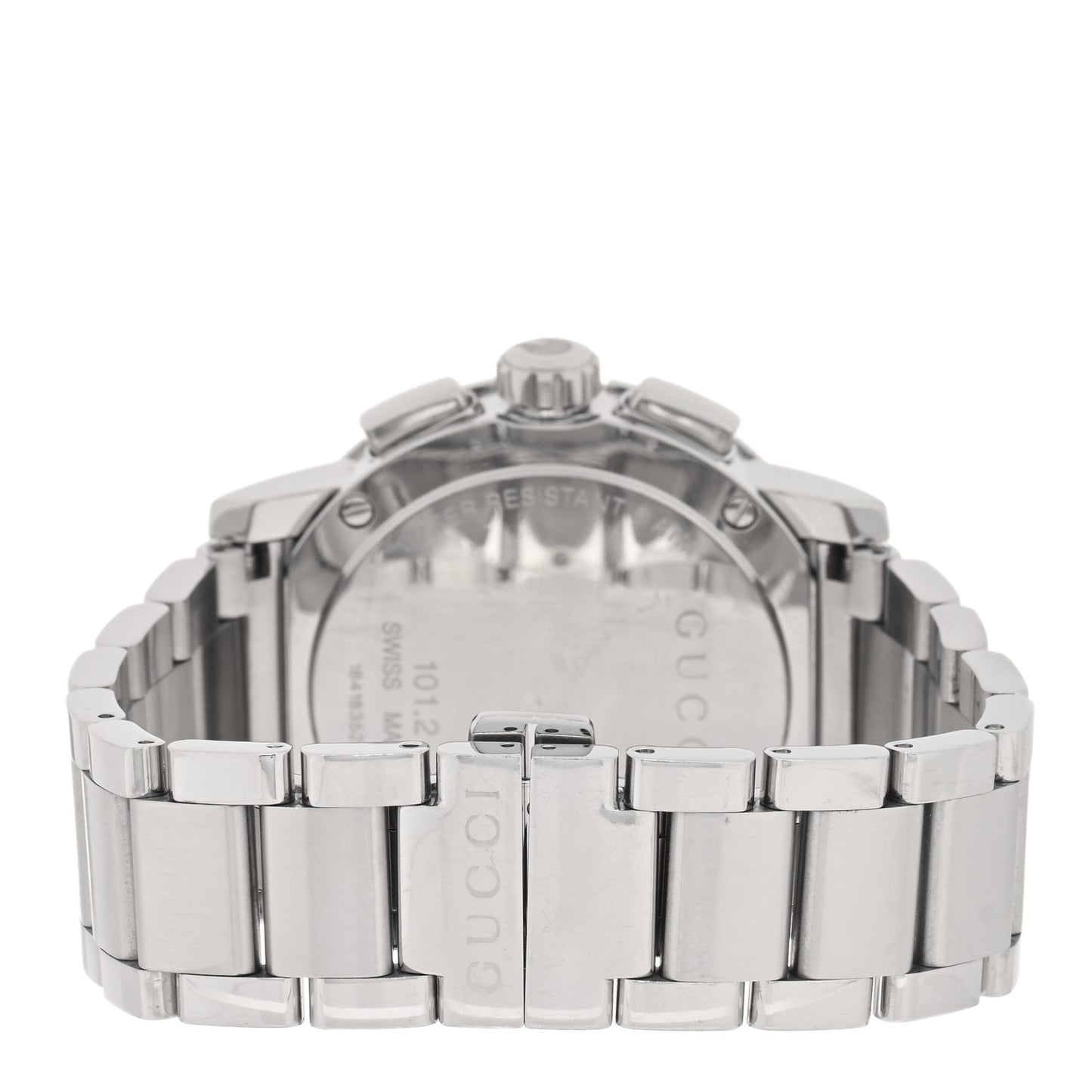 Stainless Steel 44mm G-Chrono Quartz Watch Black