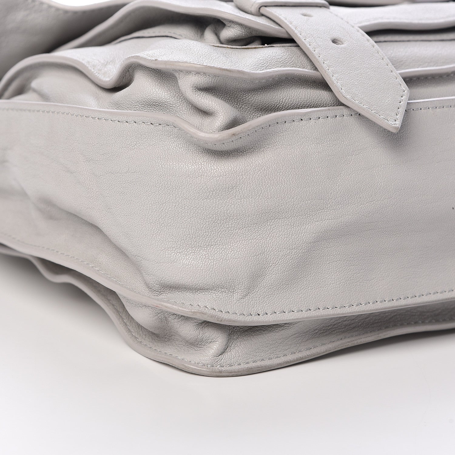 Proenza Schouler Lambskin Medium PS1 Satchel Pale Steel 10 of 19