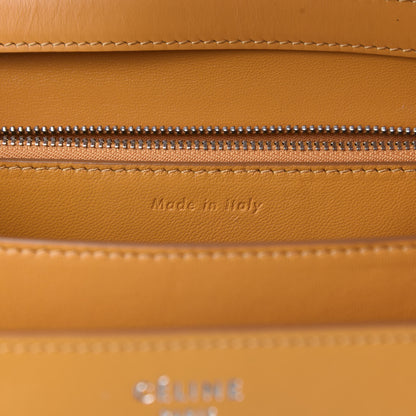 Celine Smooth Calfskin Medium Classic Box Flap Bag Daffodil 9 of 10