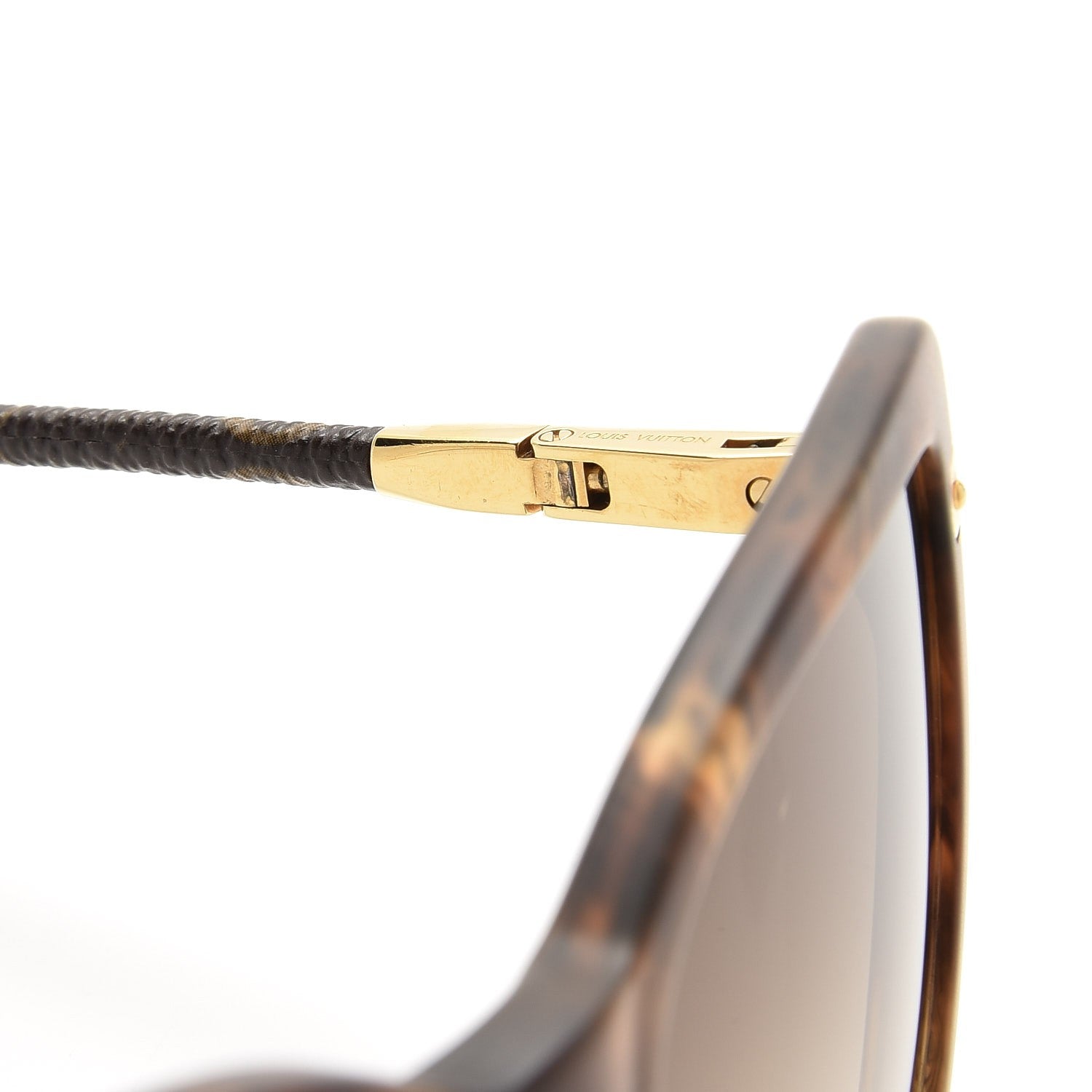 Louis Vuitton Monogram Charlotte Z0782W Sunglasses Dark Tortoise 6 of 8