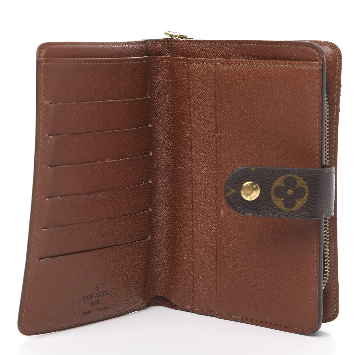 Louis Vuitton Monogram Porte Papier Zippe Wallet 4 of 11