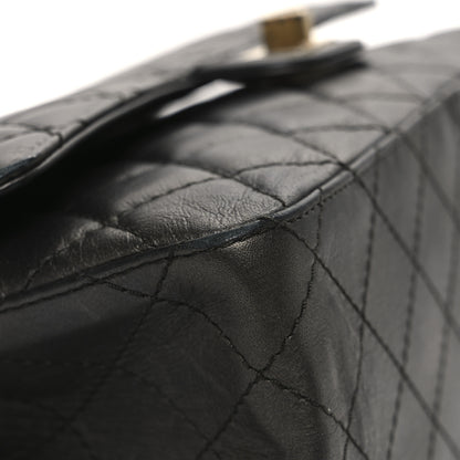 Chanel Metallic Calfskin Quilted 2.55 Reissue 226 Flap Charcoal 12 of 12
