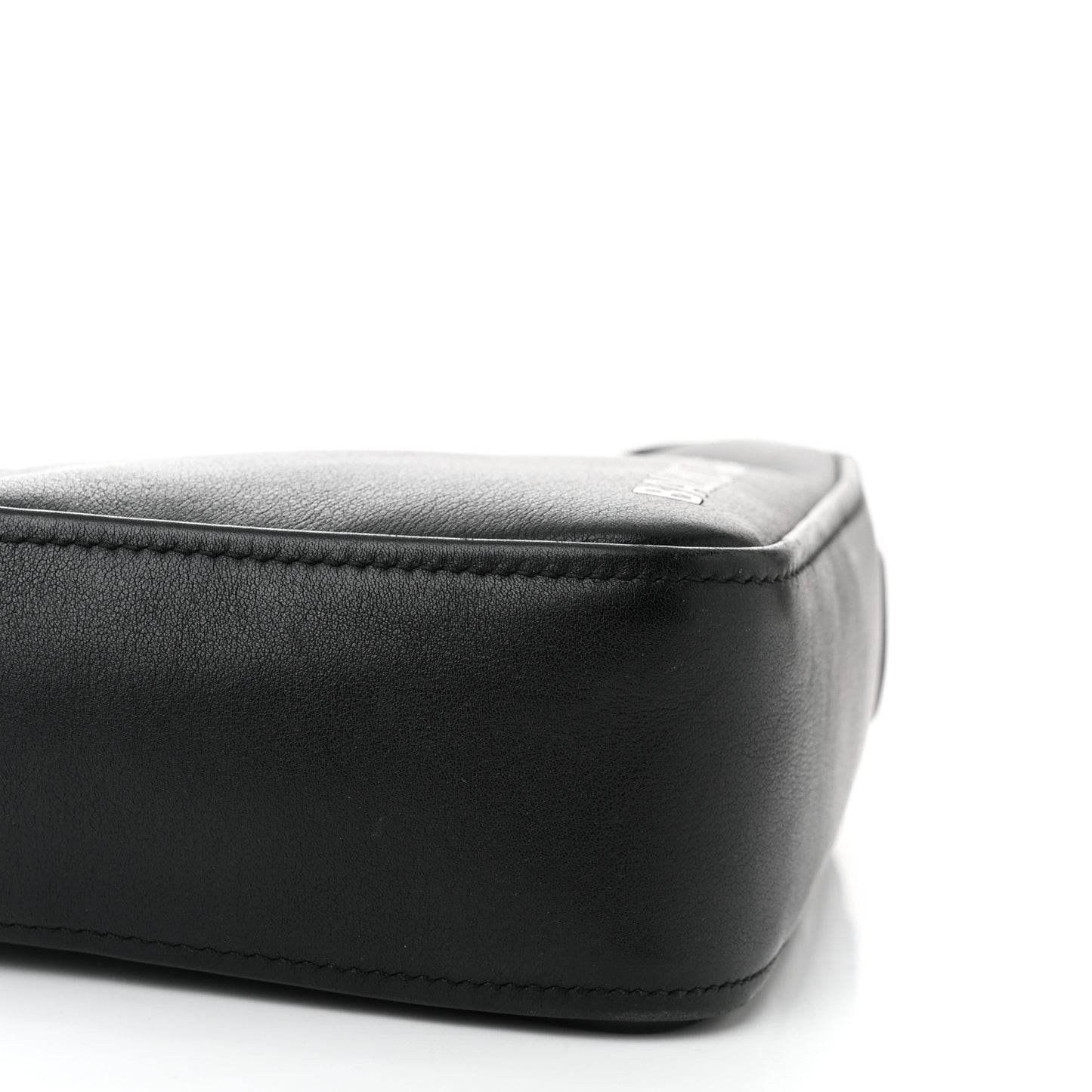 Calfskin XS Triangle Duffle Black
