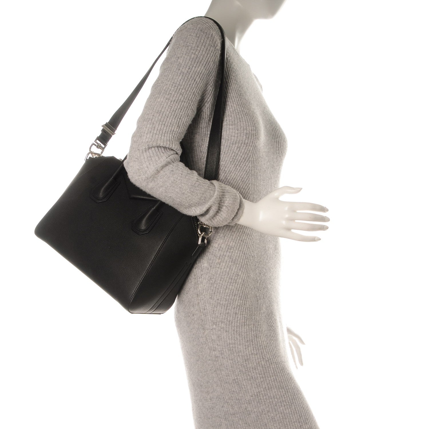 Givenchy Sugar Goatskin Small Antigona Black 2 of 7