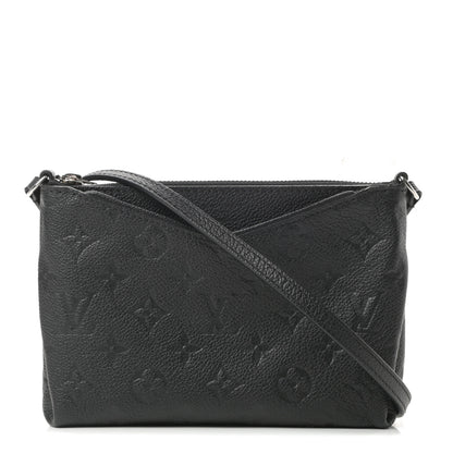 Louis Vuitton Empreinte Pallas Crossbody Black 1 of 10