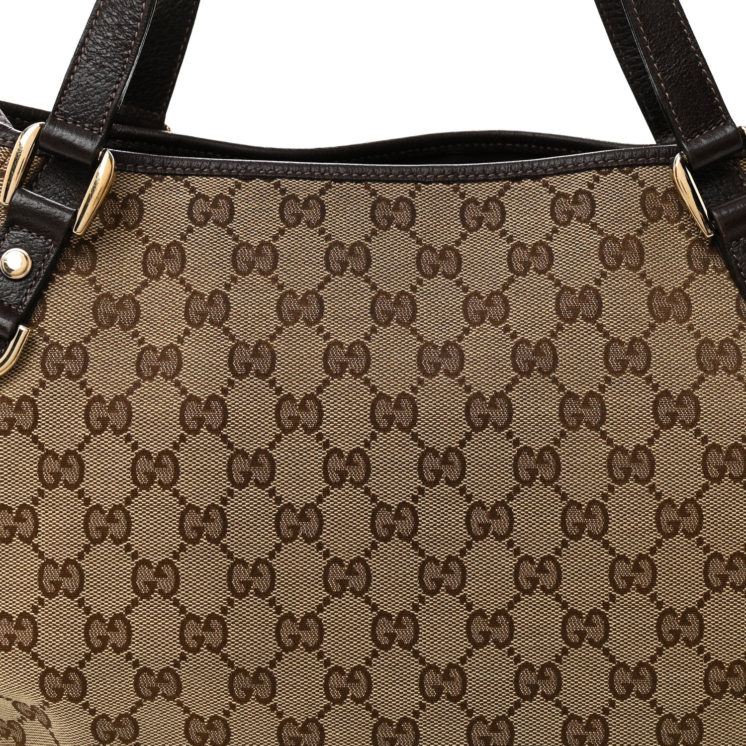 Gucci Monogram Medium Abbey Shoulder Bag Dark Brown 14 of 19