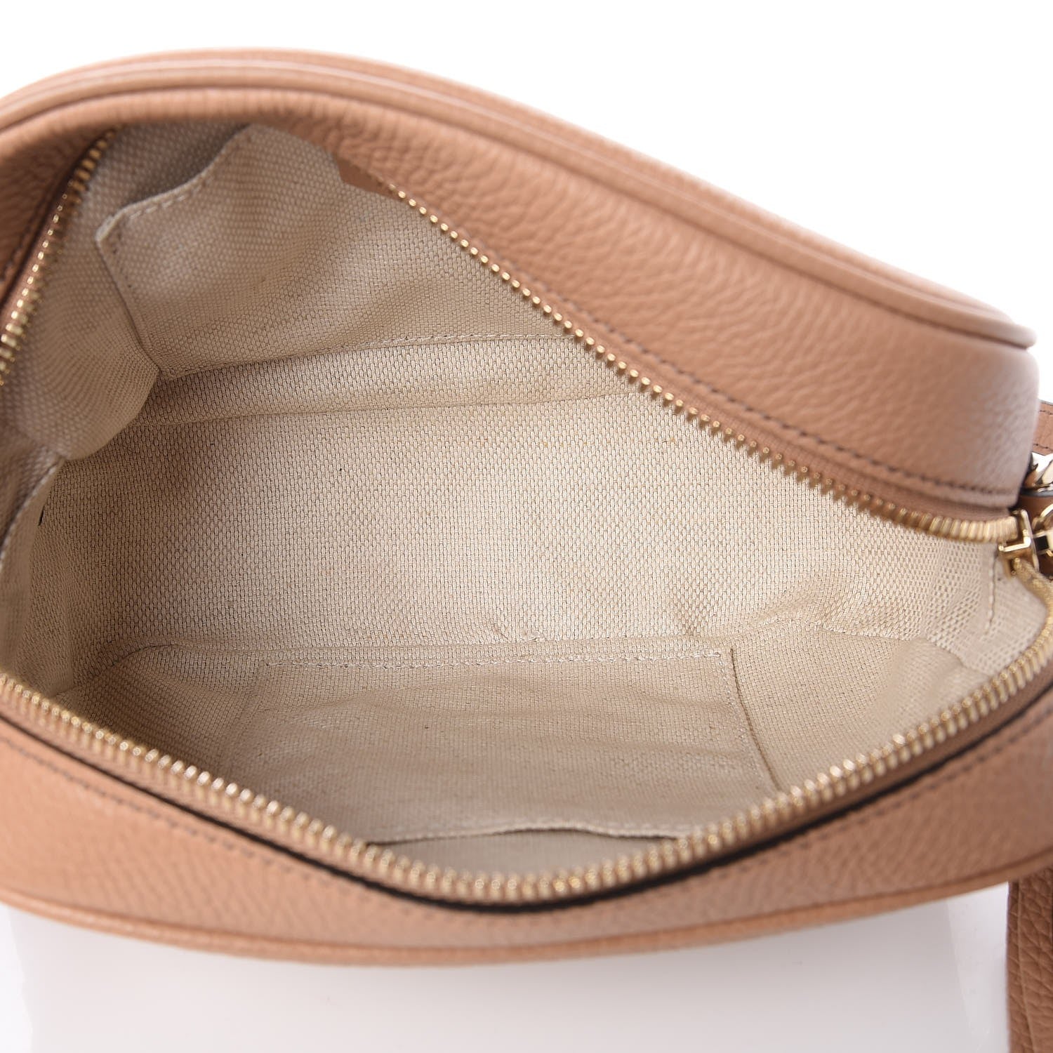 Gucci Pebbled Calfskin Small Soho Disco Bag Camelia 5 of 7