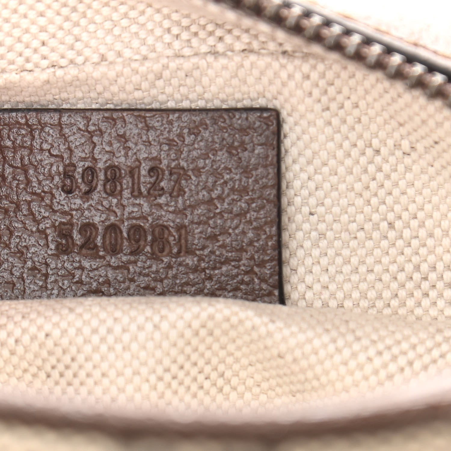 Gucci GG Supreme Monogram Web Mini Ophidia Messenger Brown 7 of 11