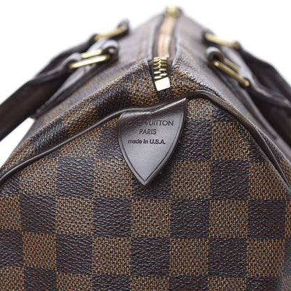 Louis Vuitton Damier Ebene Speedy 30 5 of 17