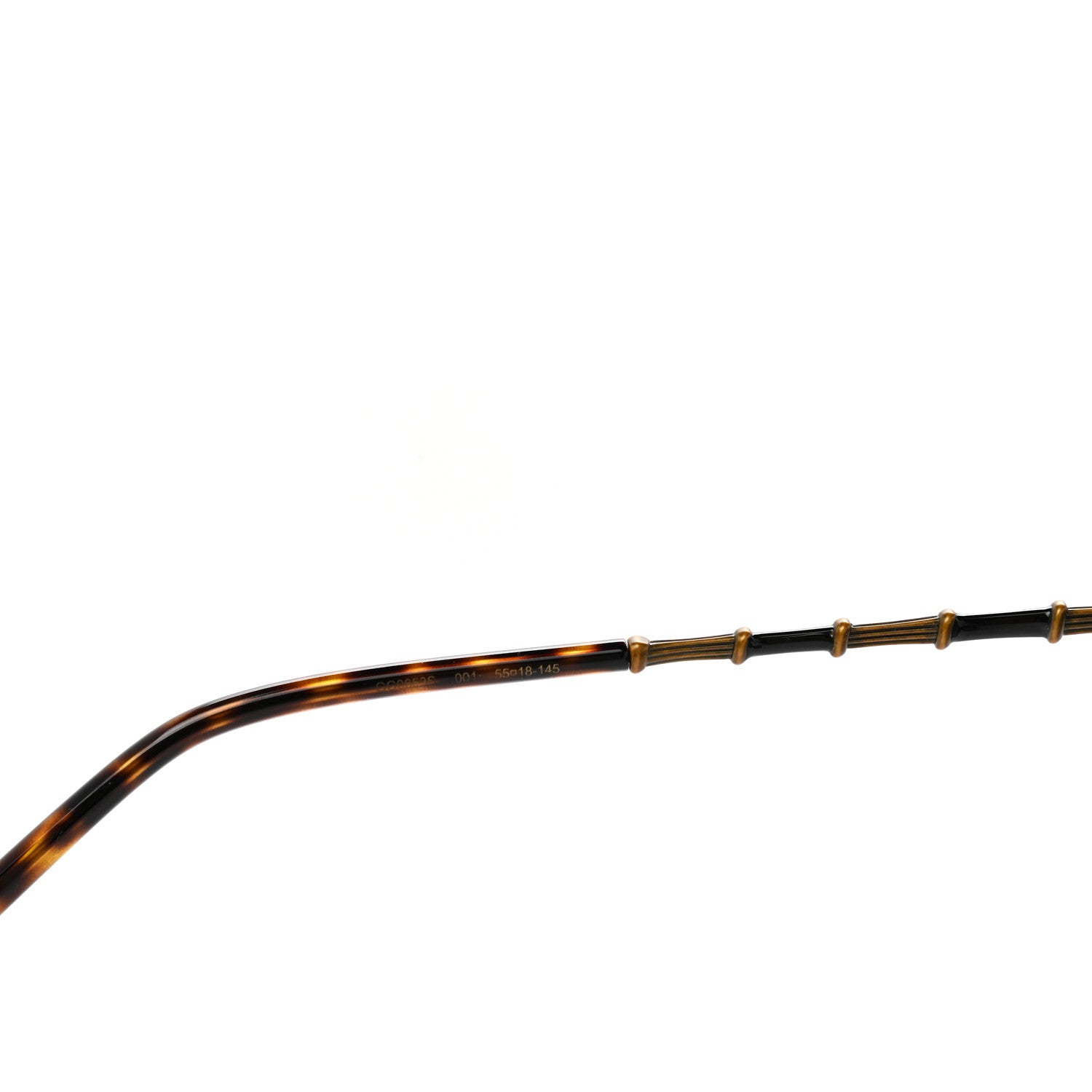 Gucci Bamboo Sunglasses GG0653S Black 6 of 8