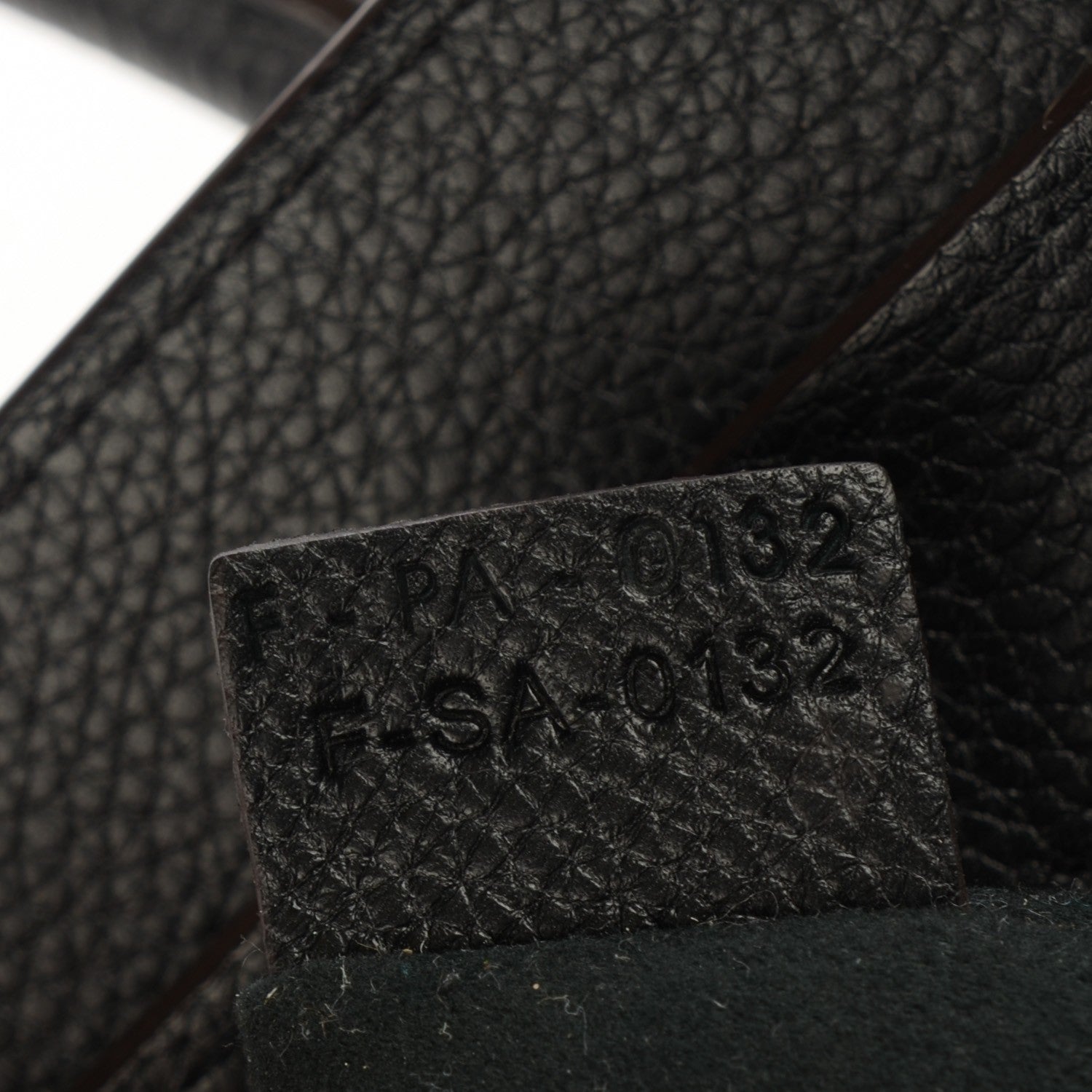 Celine Drummed Calfskin Mini Luggage Black 6 of 8