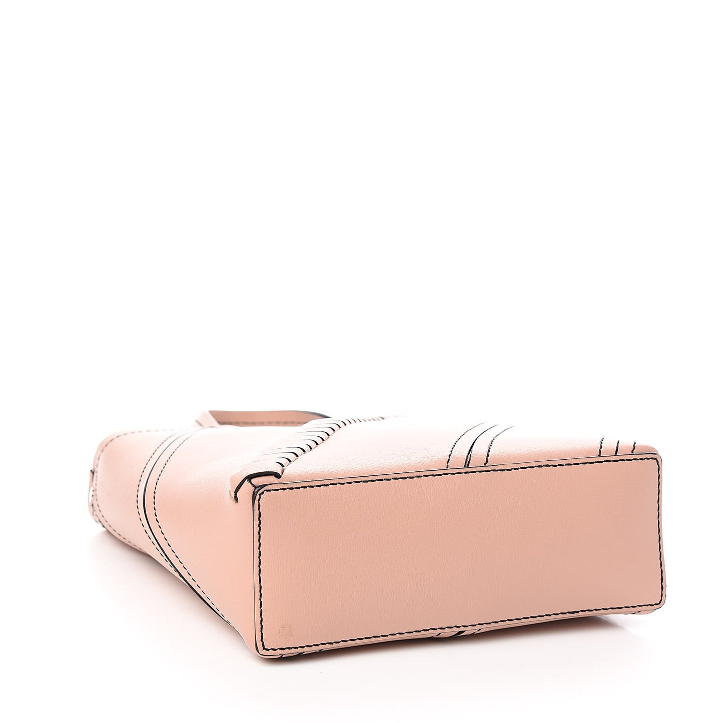 Mini Grain Small Hex Tote Deep Blush