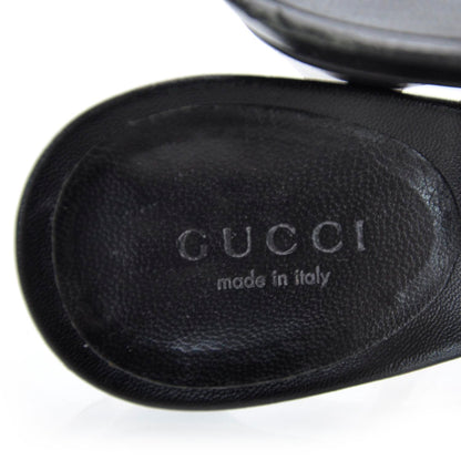 Gucci Plisse Stretch Heels 7.5 Black 5 of 7