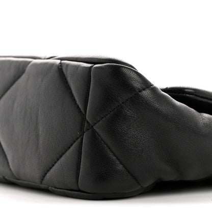 Chanel Lambskin Quilted Medium Chanel 19 Flap Black 10 of 13