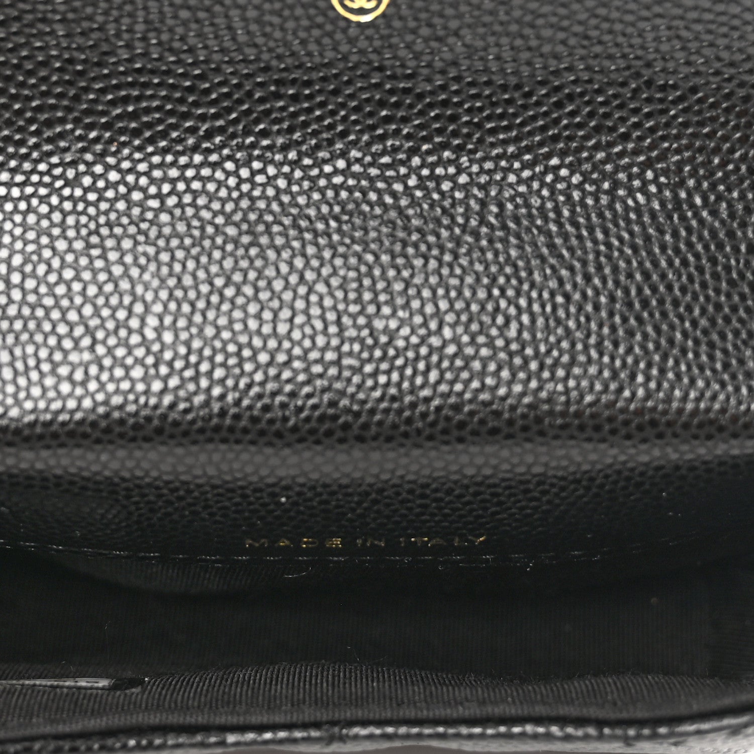 Chanel Caviar Quilted Mini Pearl On Top Coin Purse With Chain Black 4 of 8